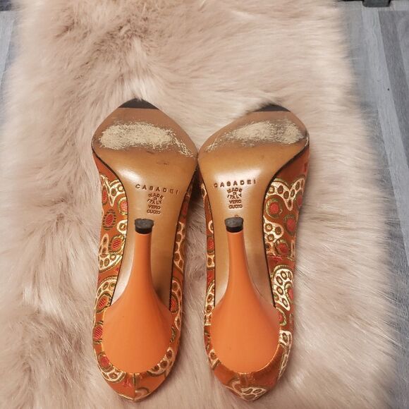 Casadei Women's Pointed-toe DressShoe - Picture 7 of 8